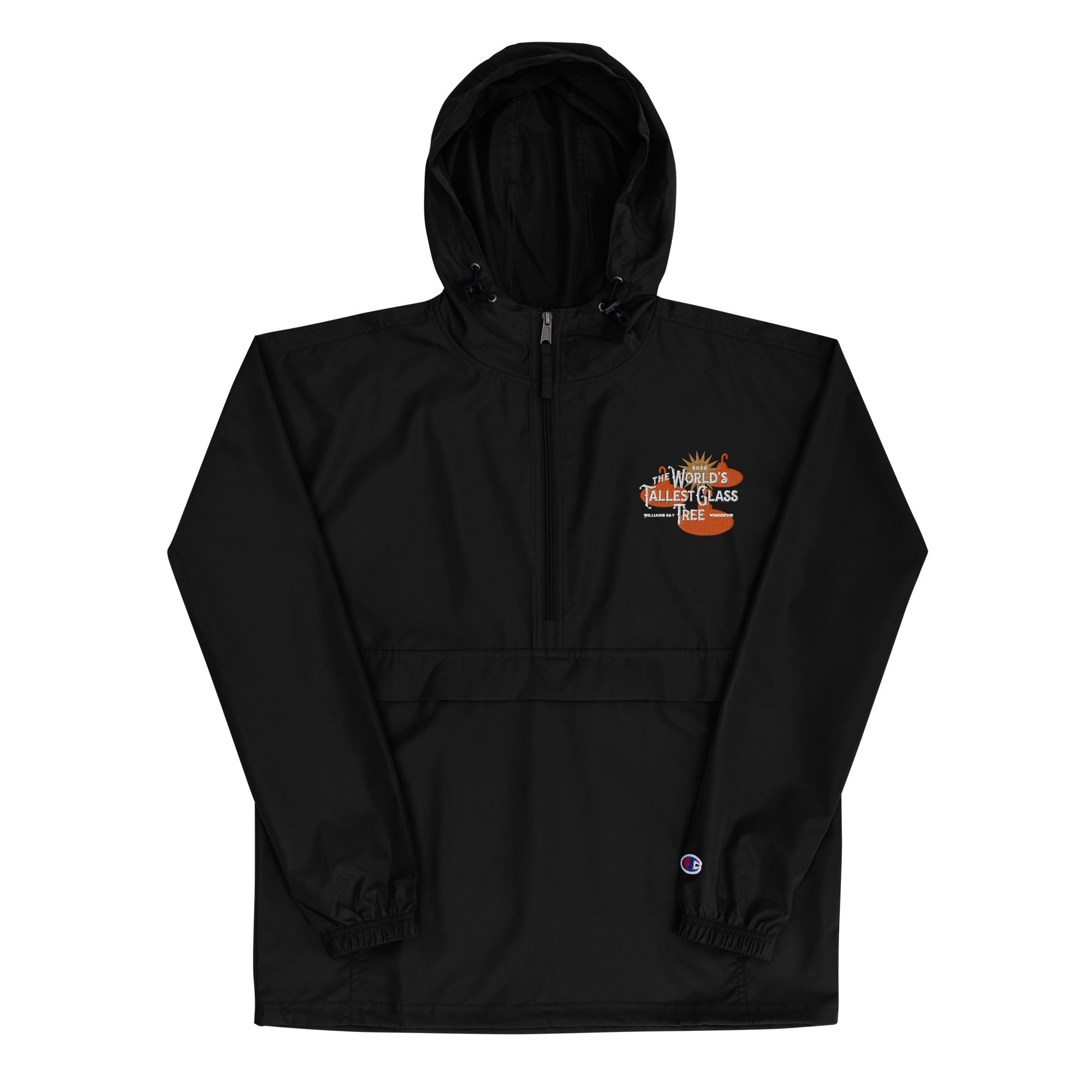 Embroidered Iowa Champion Packable Windbreaker Jacket outlet